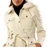 white wool trench coat