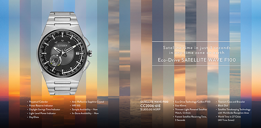 Citizen Watch Spring 2015 Look Book spread